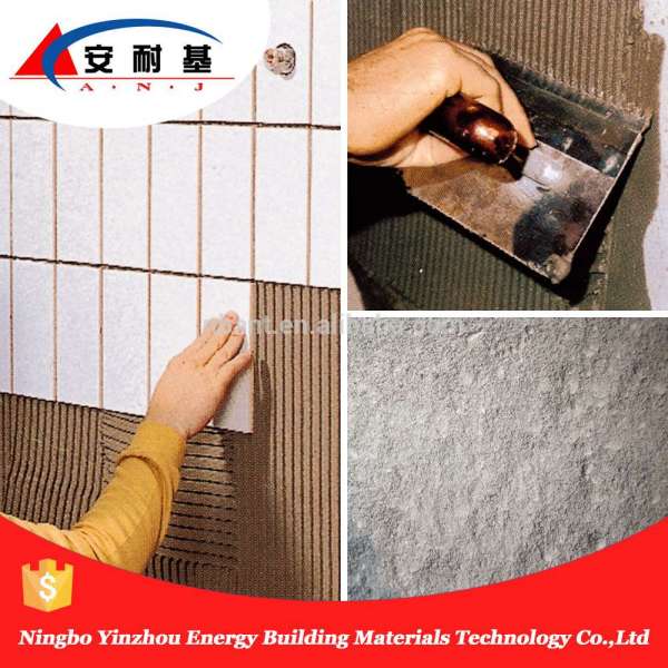 grey cement powder ceramic tile binder